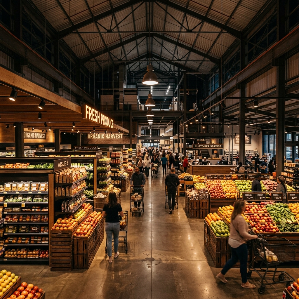 FreshMart Grocery Interior